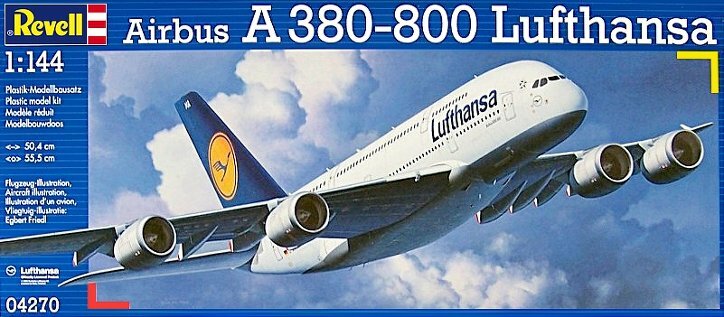 модель А-380-800 Аэробус A-380 800 Airbus Lufthansa